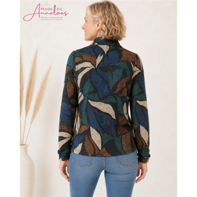 Leona per Donna Blouson truitje 1901 Lake